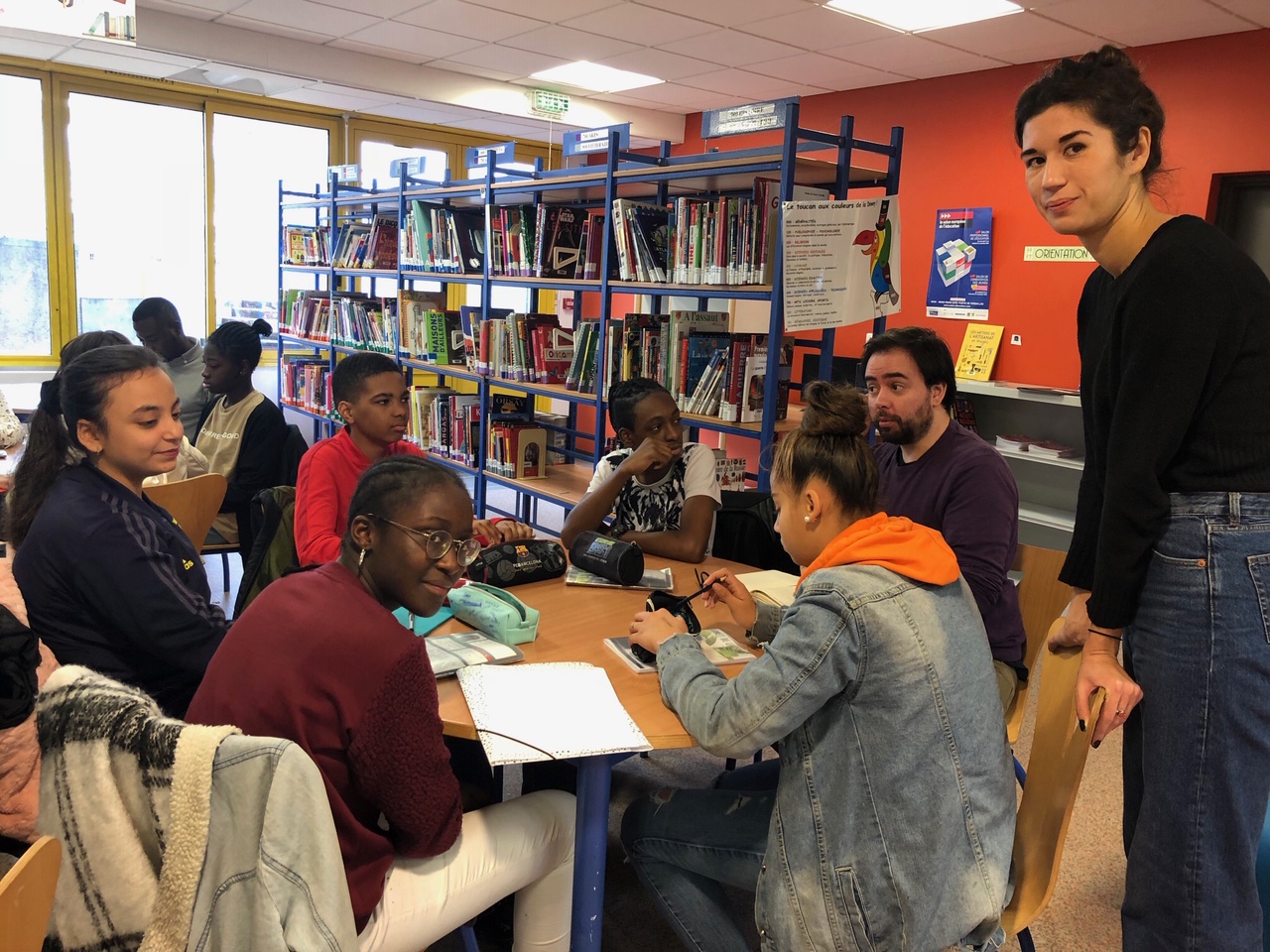 Interclass'  les élèves de 3e4 continuent leurs recherches avec les